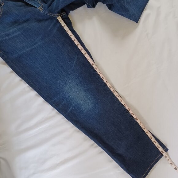 Land's End Men's Jeans Square Rigger Traditional Fit Straight Leg Size 35 x 29 - Picture 12 of 12